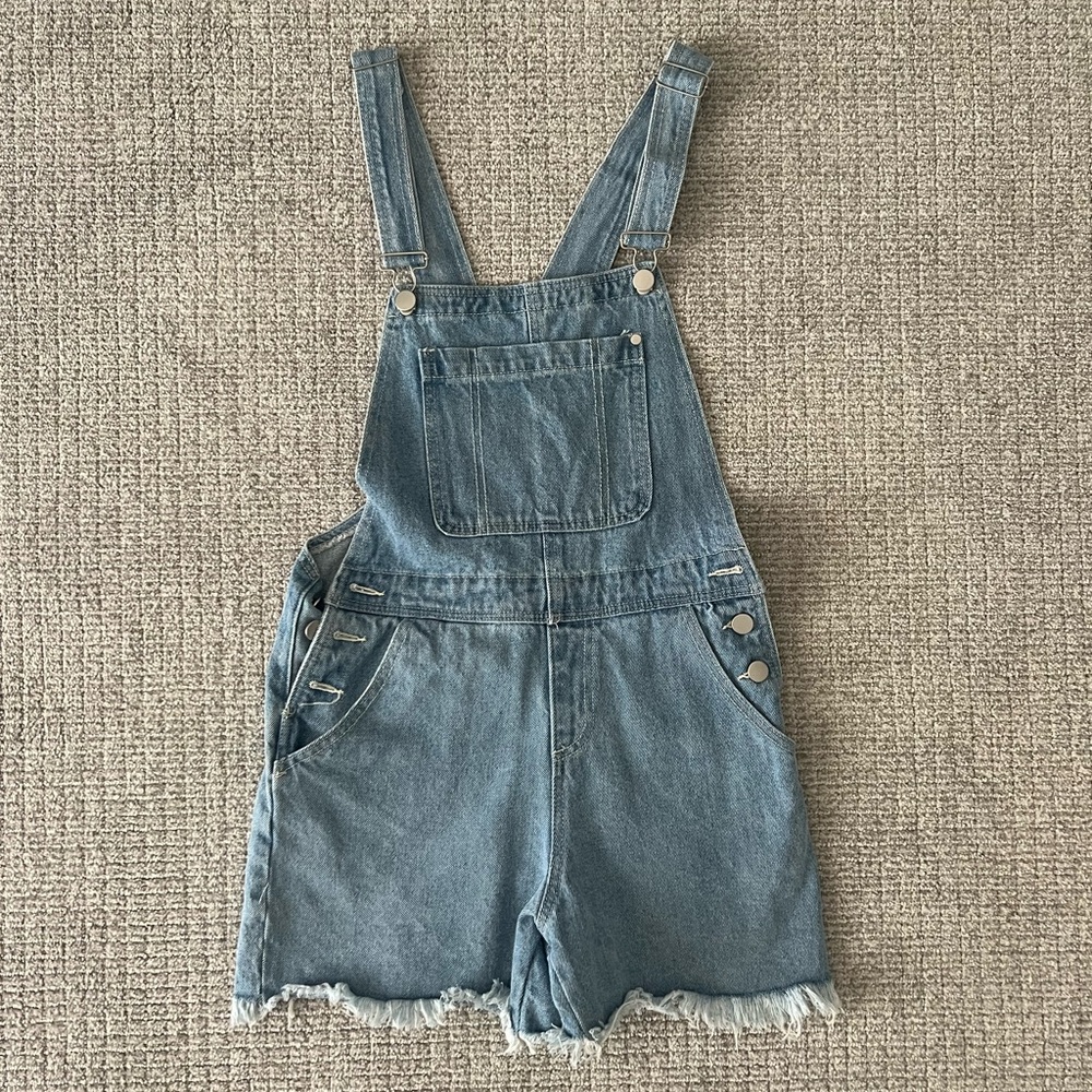 Denim romper